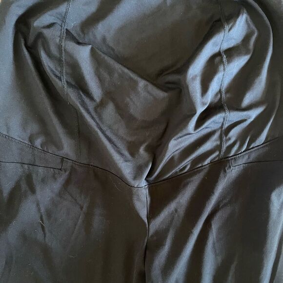Isabel by isabel&Ingrid black over the belly maternity skinny ankle pants sz 14 - Picture 5 of 8